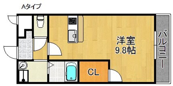 ラ・ストラーダの物件間取画像